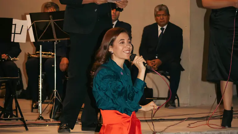 Victoria Rábago directora del festival ofreció un mensaje inaugural.